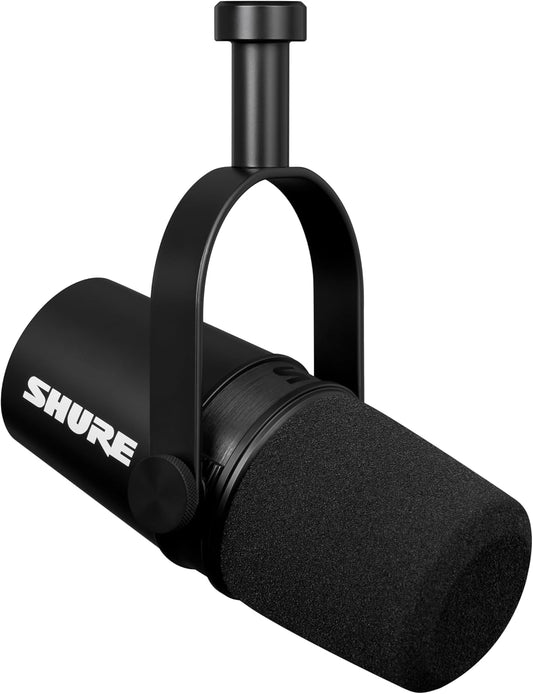 Shure MV7X XLR Dynamic Microphone for Podcasting