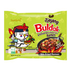 Samyang Buldak Jjajang: Korean Spicy Hot Chicken Noodles - 5 Pack