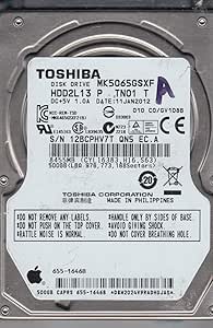 Toshiba MK5065GSXF 500GB SATA Laptop Hard Drive