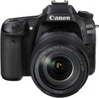 Canon 1263C006 EOS 80D DSLR 18-135mm Lens Bundle Renewed