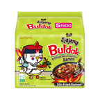 Samyang Buldak Jjajang: Korean Spicy Hot Chicken Noodles - 5 Pack
