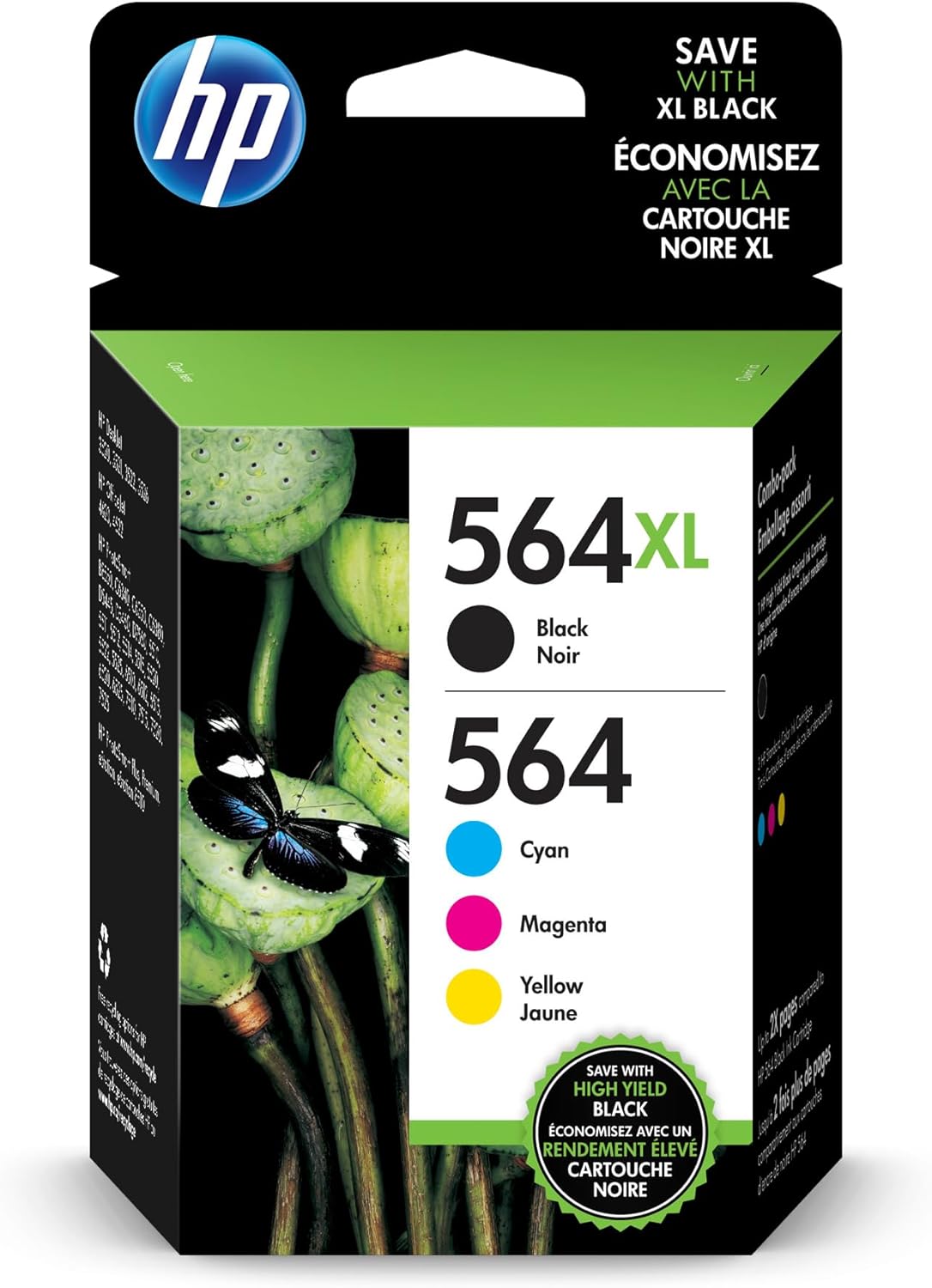 HP 564 Original Ink Cartridge Combo Pack CMY/Black