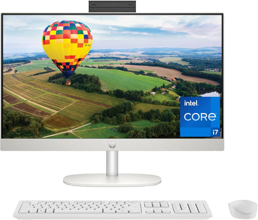 HP 7G9R8AA#ABA 23.8" All-in-One Desktop i7 16GB 512GB SSD