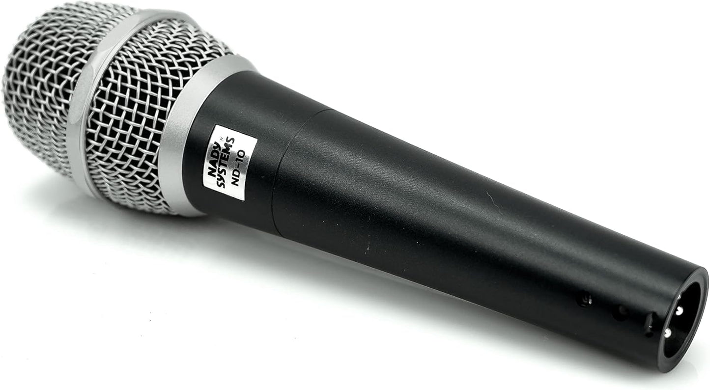 Nady ND-10 Supercardioid Dynamic Vocal Microphone, No Cable