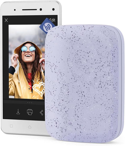 HP HPISPPR Sprocket 2x3" Portable Photo Printer Purple