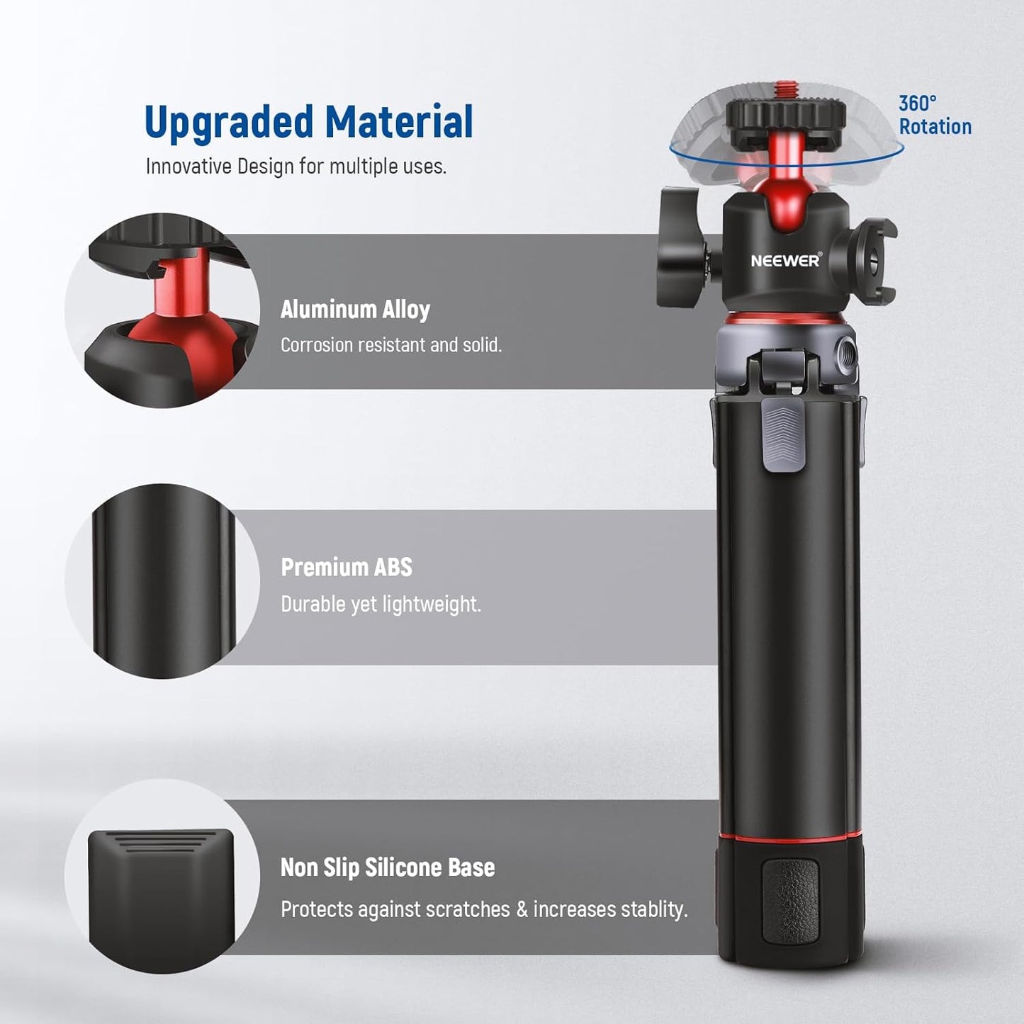 Neewer 10100991 Mini Camera Tripod - Vlogging Tripod