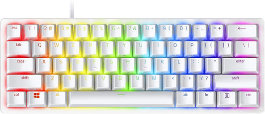 Razer RZ03-03390400-R3M1 Huntsman Mini 60% Gaming Keyboard White