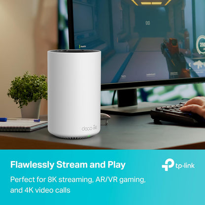 TP-Link Deco XE70 Pro(2-pack) AXE4900 Tri-Band WiFi 6E Mesh System