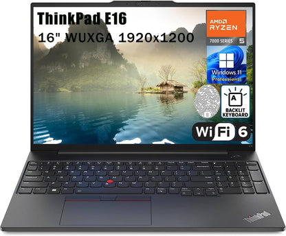 Lenovo E16 ThinkPad Ryzen 5 Business Laptop