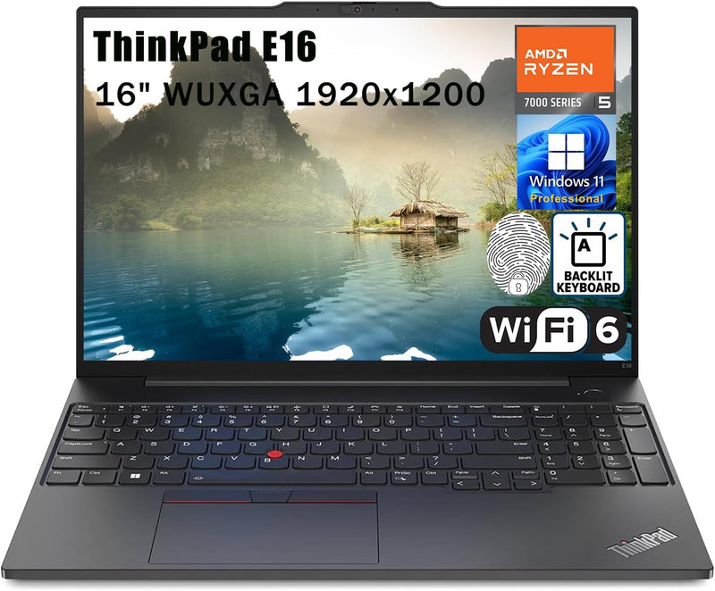 Lenovo E16 ThinkPad Ryzen 5 Business Laptop — main product image