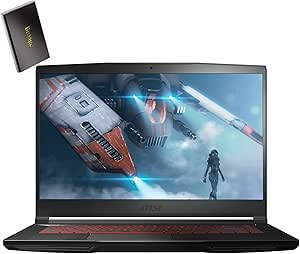 MSI GF63 Thin 15.6" i5 GTX 1650 Gaming Laptop Bundle