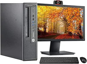 HP Elite 800 G1 i7 USFF Desktop 19" Monitor (Renewed)