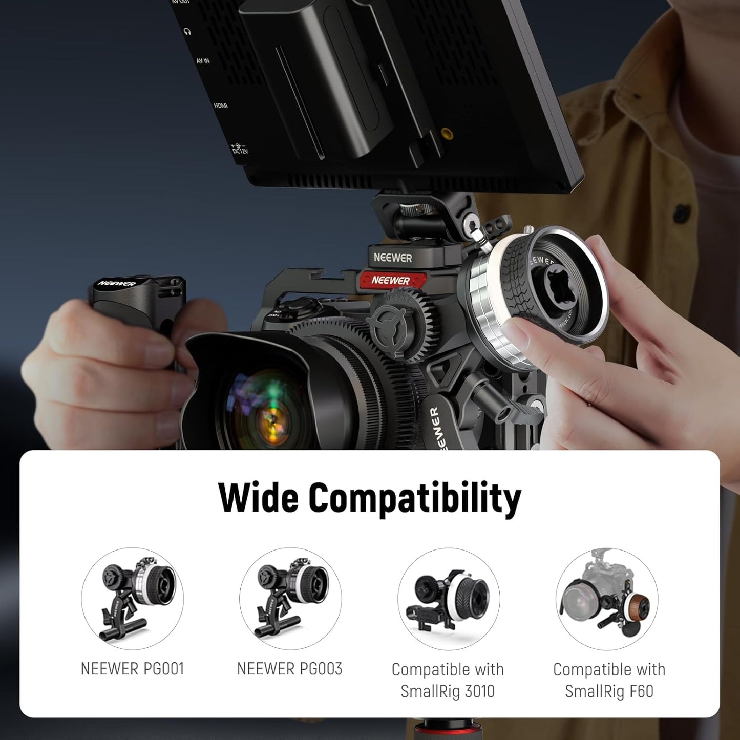 Neewer 10102692 - M0.8-38T Follow Focus Gear - 0.8 MOD, 38 Teeth