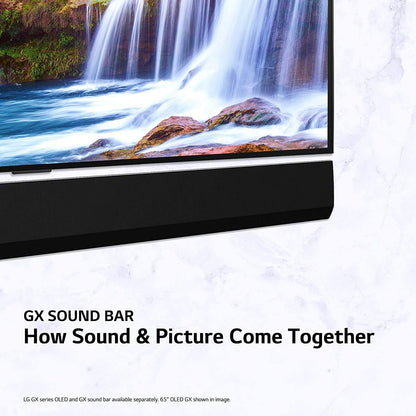 LG E40LGOLED77GXPUA 77" 4K OLED TV Soundbar Bundle