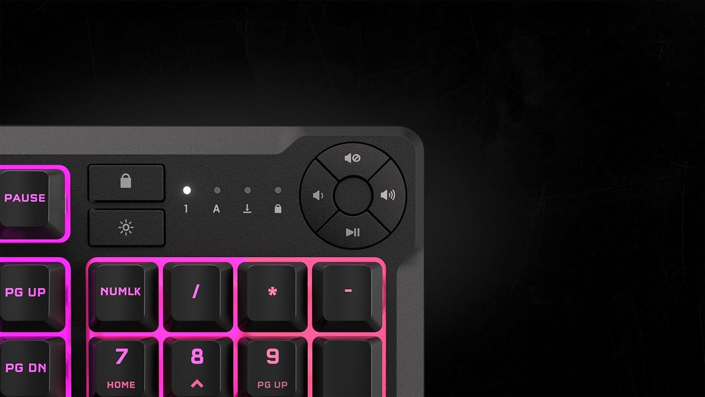 Corsair CH-9226C65-NA K55 CORE RGB Gaming Keyboard
