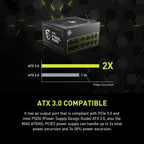 MSI MAG A750GL PCIE5 750W 80+ Gold ATX 3.1 PSU