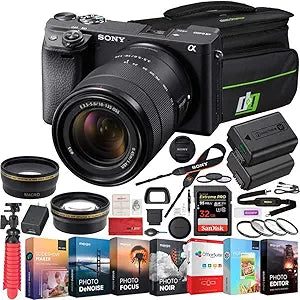 Sony E7SNILCE6400MB a6400 4K Mirrorless Camera Kit