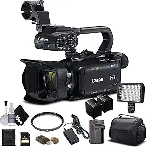 Canon XA11 Full HD Camcorder Bundle 64GB Card Battery Charger