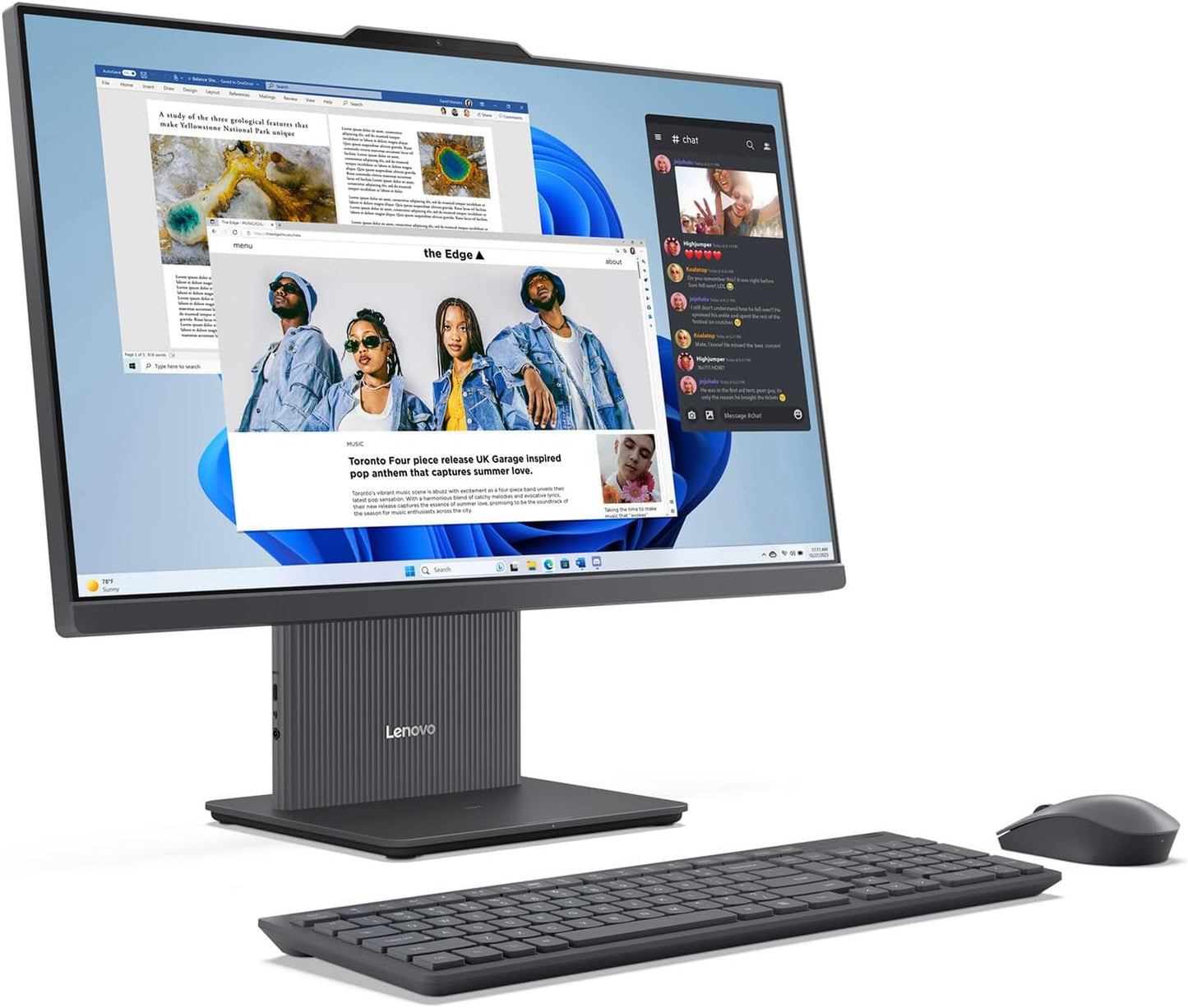 Lenovo Intel Core i7 IdeaCentre AIO Touchscreen