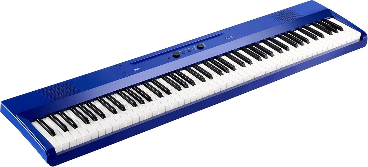 Korg L1MBLUE 88-Key Portable Digital Piano - Blue