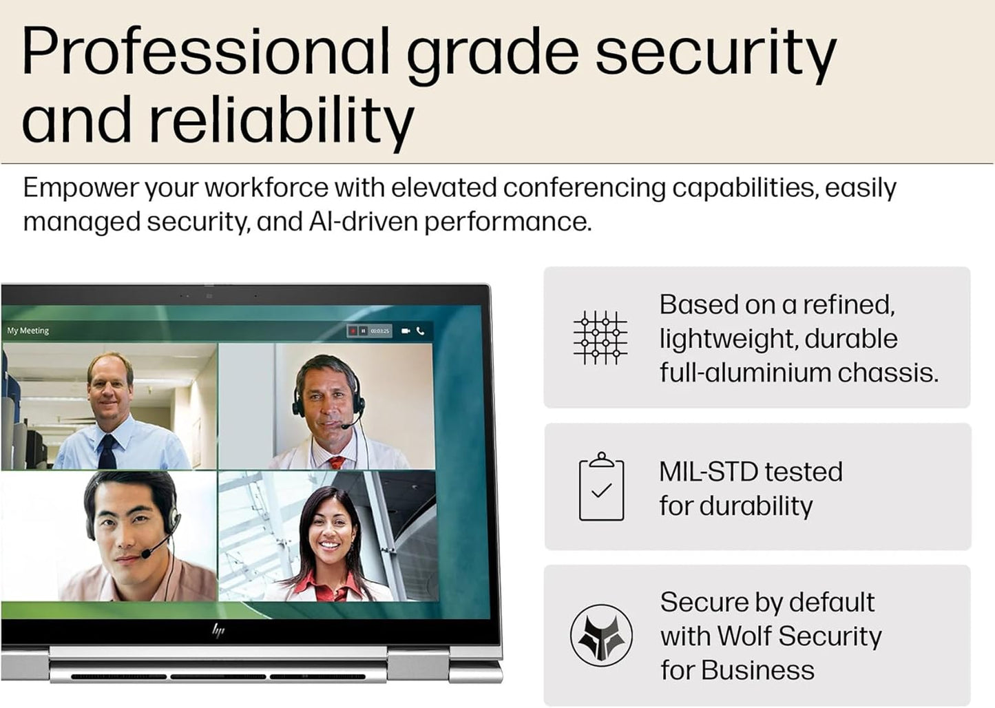 HP EliteBook x360 830 G10 i5-1345U 32GB 1TB SSD Business Laptop