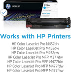 HP CF411A 410A Cyan LaserJet Toner Cartridge Color Printer