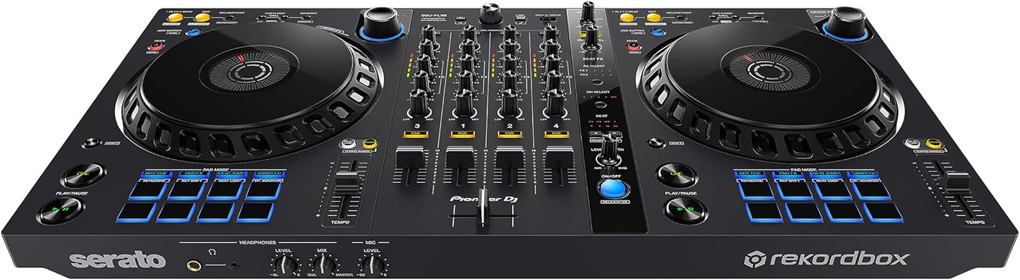 Pioneer DJ DDJ-FLX6PDJ 4-Deck Rekordbox Serato Controller
