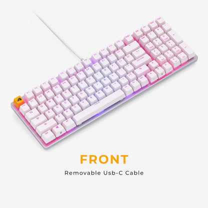 Glorious GLO-GMMK2-96-FOX-W GMMK 2 TKL Barebones Keyboard