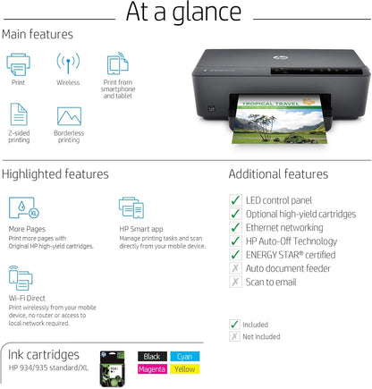 HP OfficeJet Pro 6230 Wireless Color Printer