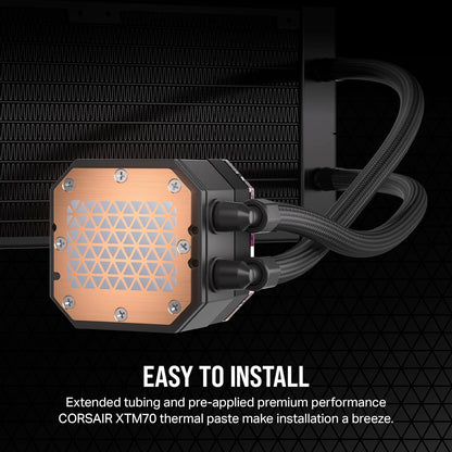 Corsair iCUE H150i Elite CAPELLIX XT 360mm Liquid CPU Cooler (Renewed)