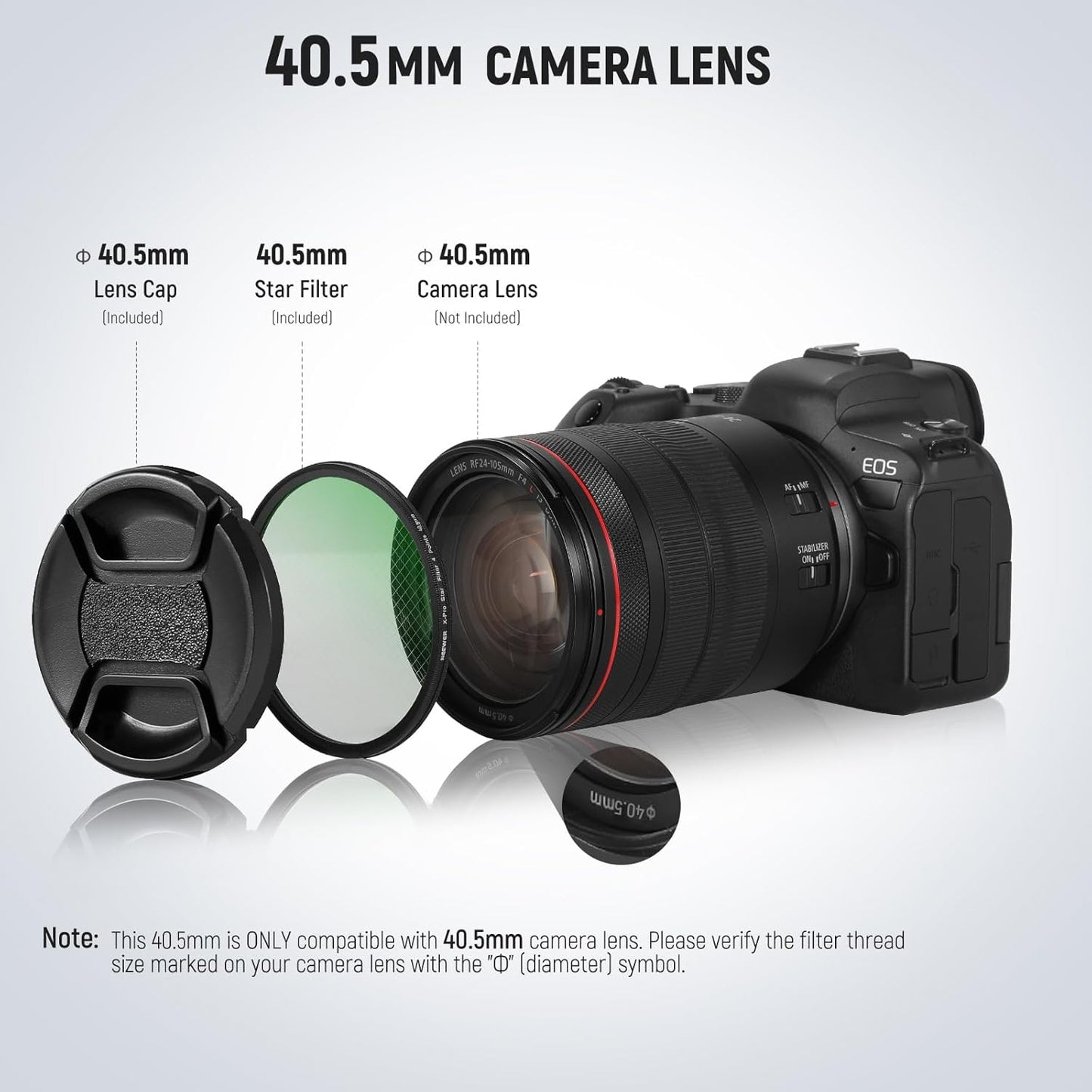 Neewer 10102066 40.5mm Star Filter Set