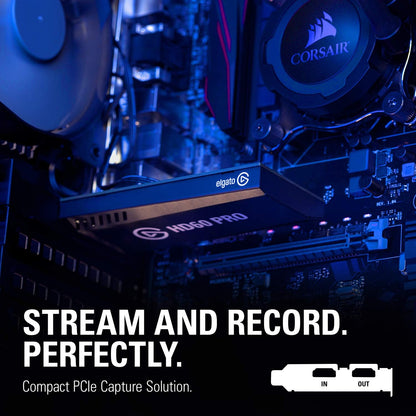 Elgato 1GC109901002 HD60 Pro PCIe Capture Card