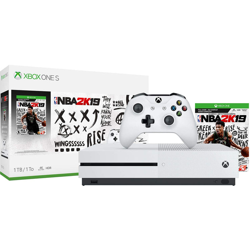 Microsoft 234-00575 Xbox One S 1TB NBA 2K19 Bundle — main product image