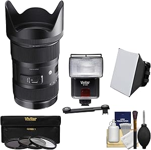 Sigma K-87824-03 18-35mm f/1.8 Lens Nikon Kit