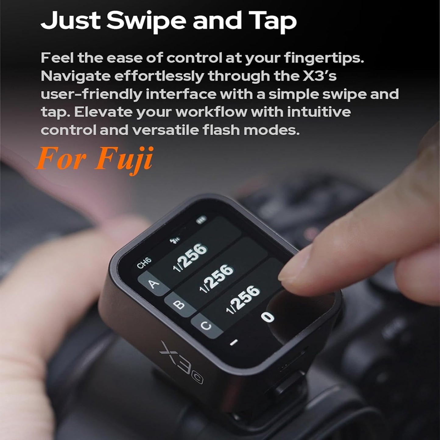 Godox X3F TTL Wireless Flash Trigger for Fuji
