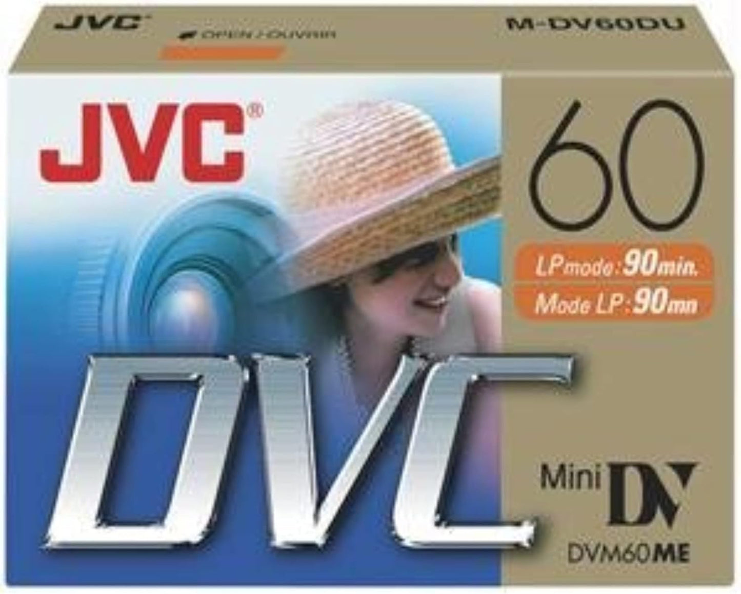 JVC 4332036257 60MIN Mini DV Tape 2PK