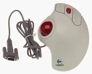 Logitech TrackMan Marble Mouse Trackball Ergonomic