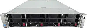 HP DL380 G9 4-Bay Server: E5-2630 V3, 64GB, 2x500W (Renewed)