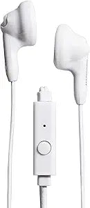 Magnavox MHP4820M-WH White Gummy Earbuds with Microphone