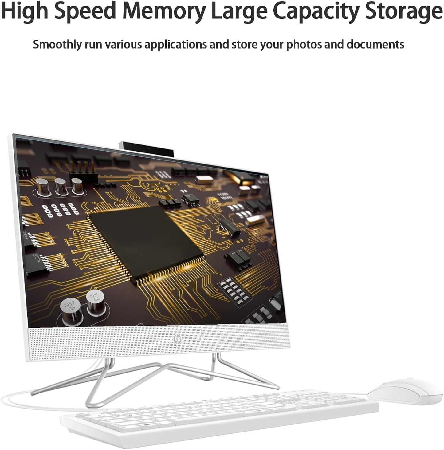 HP All-in-One 21.5" Desktop PC Microsoft Office