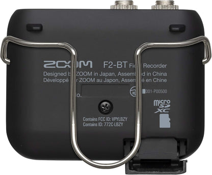 Zoom F2-BT Lavalier Field Recorder with Bluetooth Control