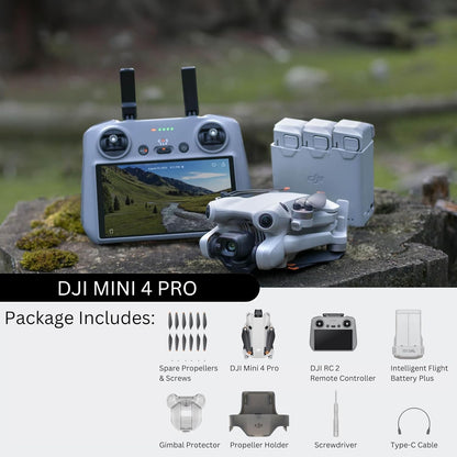 DJI Mini 4 Pro Drone Fly More Combo Plus RC 2
