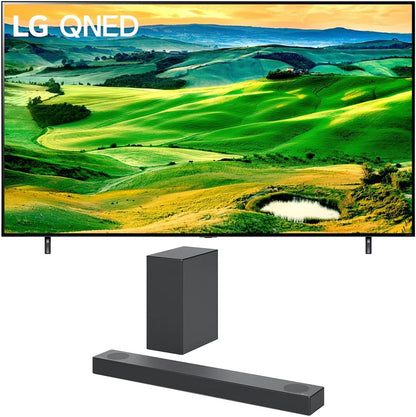 LG E75LG55QNED80UQA 55" QNED Mini-LED TV + Soundbar Bundle
