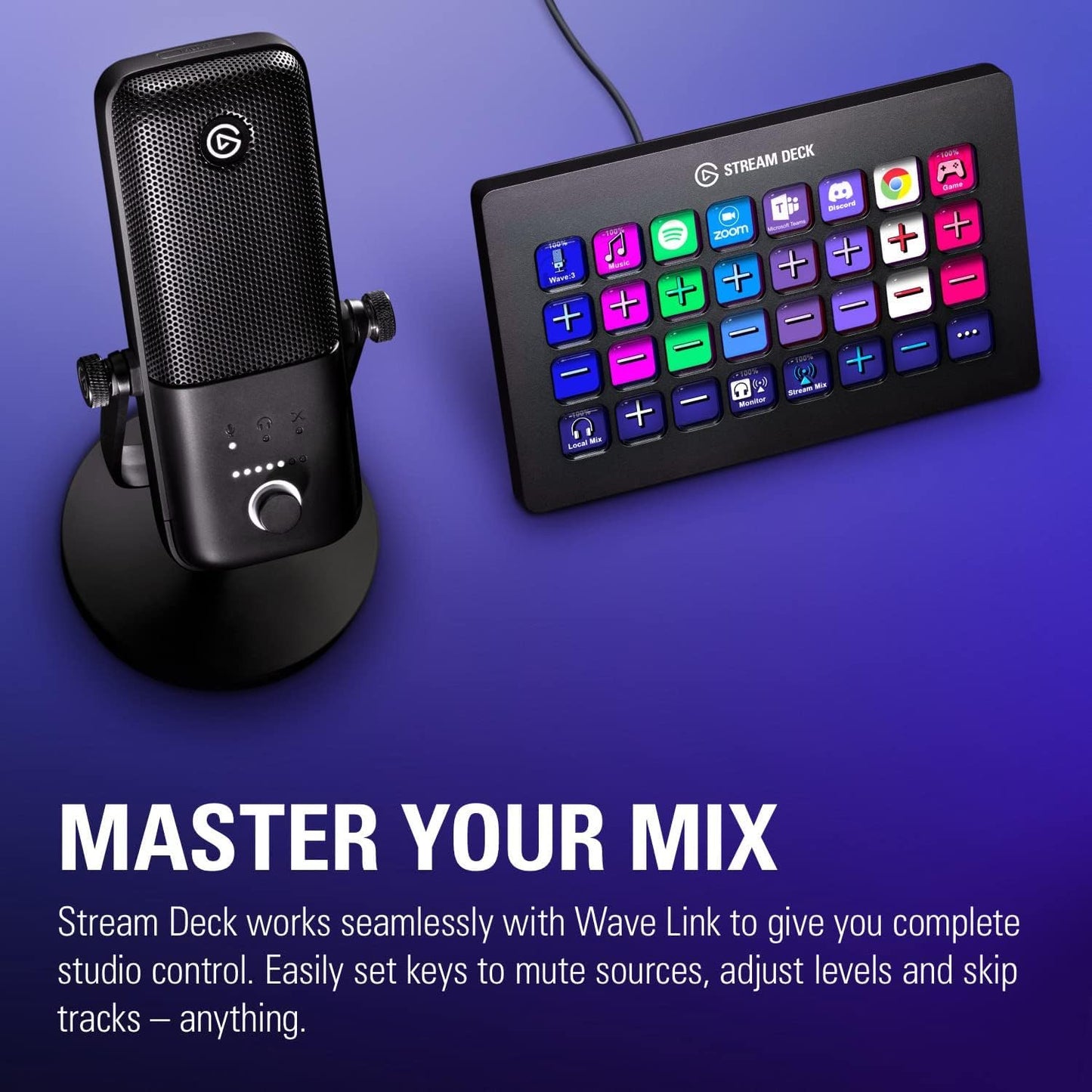 Elgato Wave:3 Premium USB Condenser Microphone Streaming