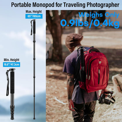 Sirui AM-MDP01 65" Carbon Fiber Travel Monopod