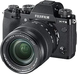 Fujifilm X-T3 Black Mirrorless Digital Camera Body Renewed
