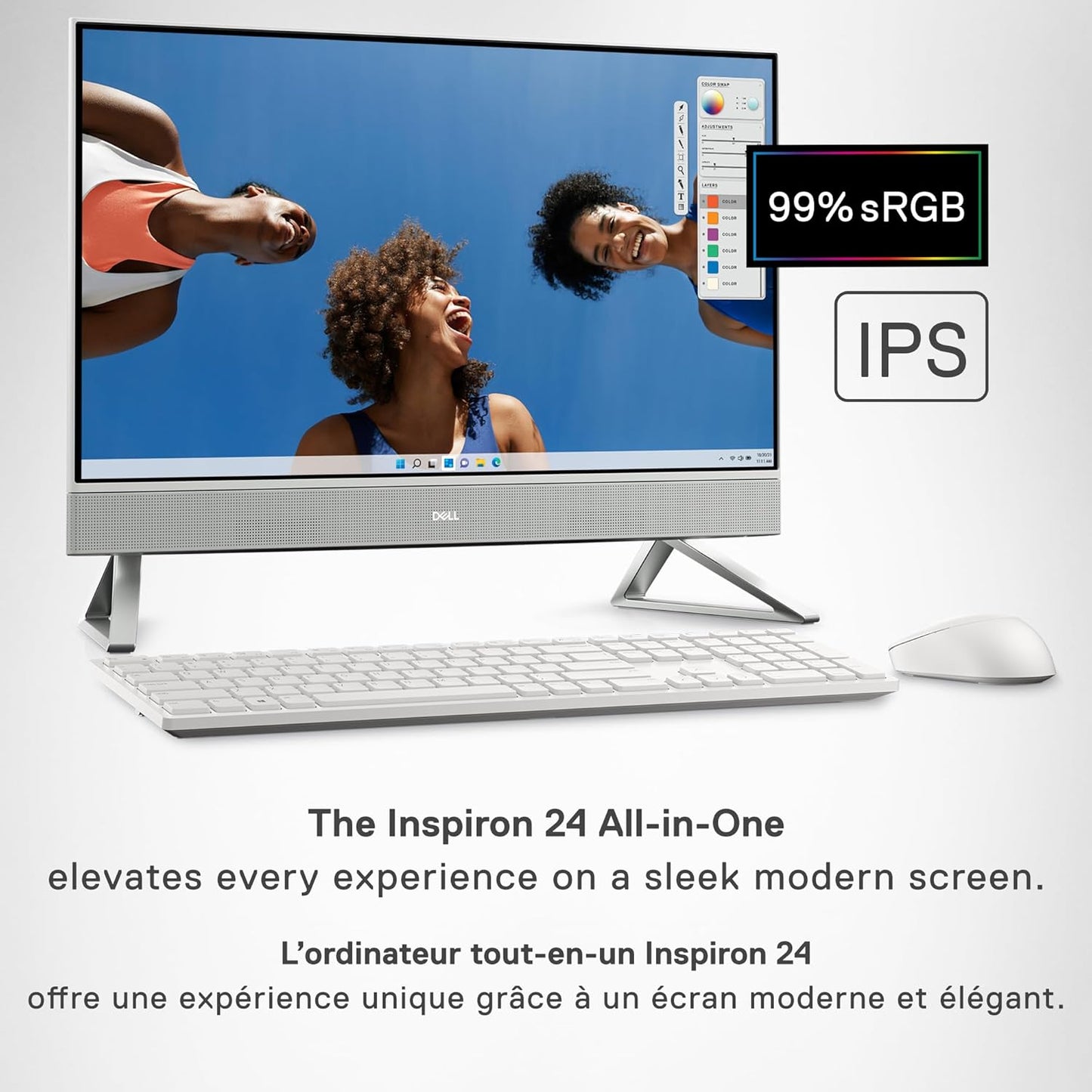 Dell i5420-5275WHT-PUS Inspiron 24" All-in-One Desktop