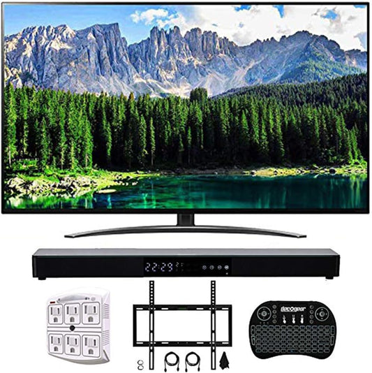 LG E2LG55SM8600 55" 4K NanoCell Smart TV Bundle