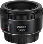 Canon 0570C002 EF 50mm f/1.8 STM Lens - Fast Prime (Renewed)