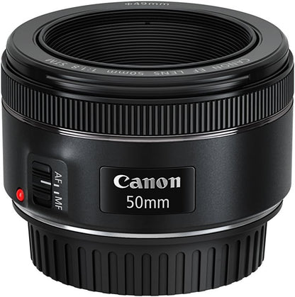 Canon 0570C002 EF 50mm f/1.8 STM Lens - Fast Prime (Renewed)